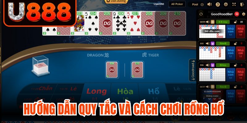 Hướng dẫn quy tắc và cách chơi Rồng Hổ