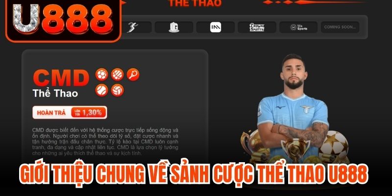 Giới thiệu chung về sảnh cược thể thao U888 cực hot